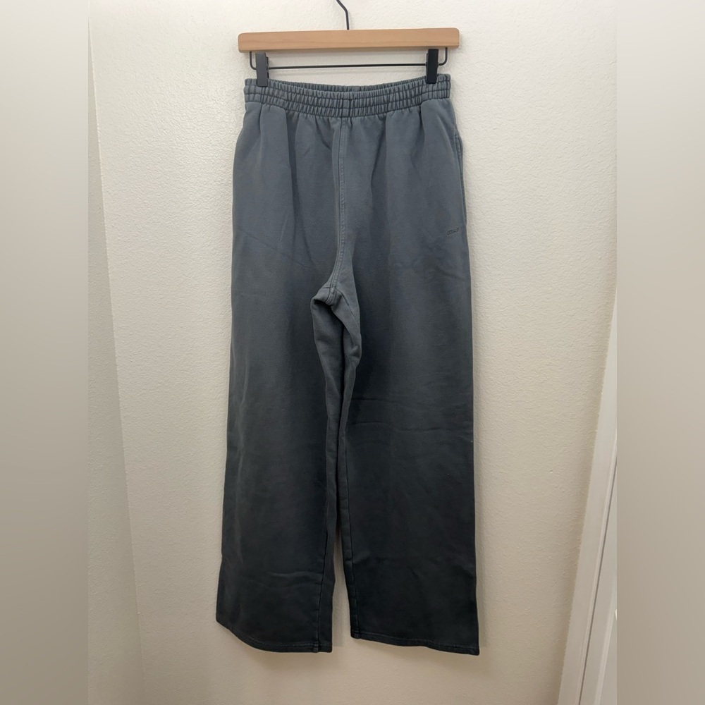 Skims Boyfriend Fleece Baggy Sweatpants Zircon Size XS Oversized - Picture 5 of 14
